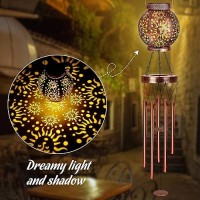 Wind Chimes Outdoor Sun Solar Lantern 38 Gifts For Mom Hanging Solar Wind Chimes For Outside Windchimes Outdoors Garden Deco