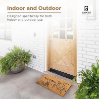 Turtle 29X17 Coir Doormats For Outdoor Entrance Outdoor Welcome Mat For Entryway Porch Antislip Pvc Coconut Fiber