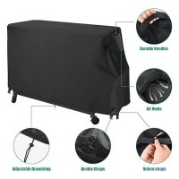 Jungda Outdoor Prep Cart Cover For Expert Grill Superior Preparation Cart Waterproof Heavy Duty Patio Table Cover Grill Cart Cov