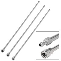 Ridge Washer Pressure Washer Wand Extension 180 Inch Replacement Pressure Washer Lance Stainless Steel Power Washer Extender W