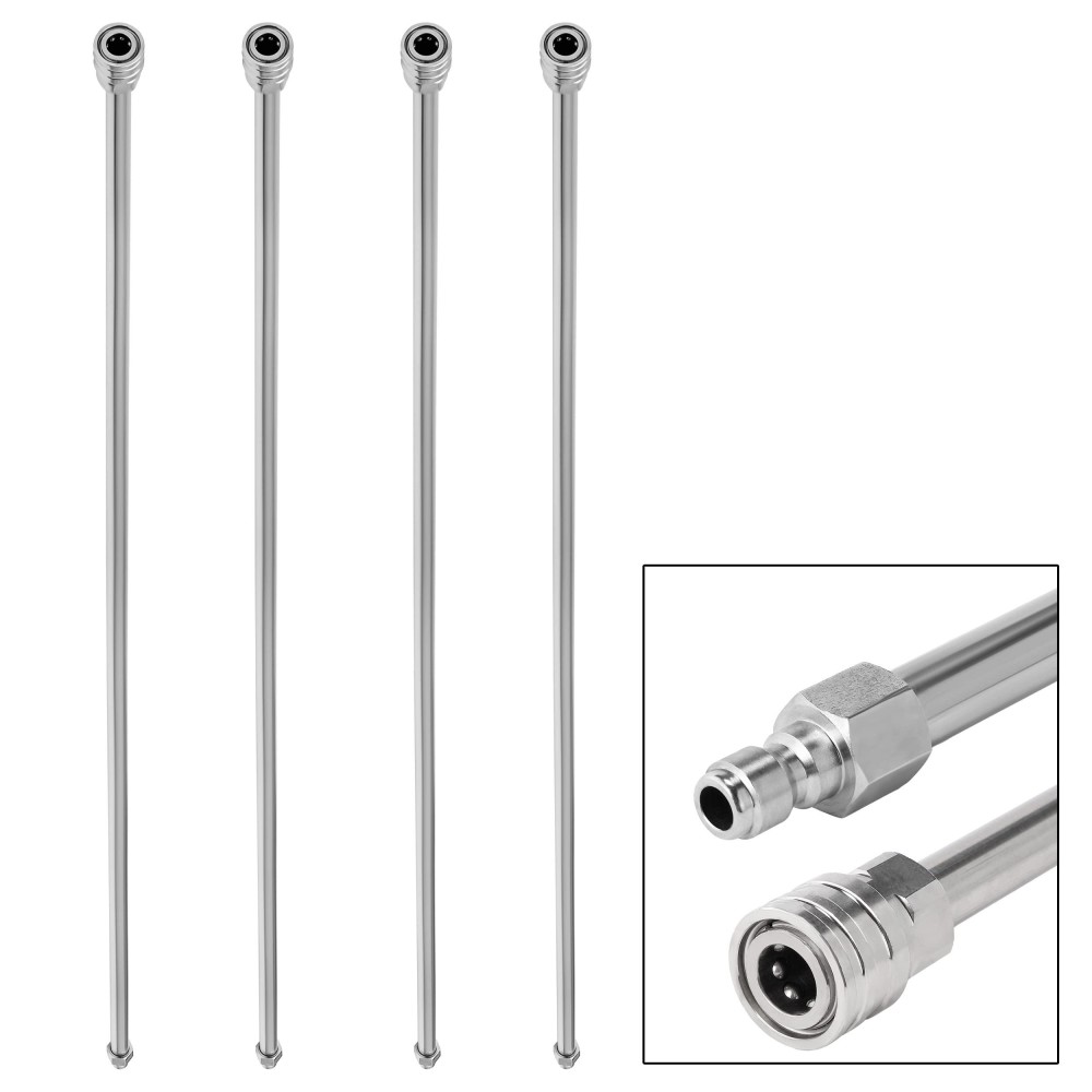 Ridge Washer Pressure Washer Wand Extension 240 Inch Replacement Pressure Washer Lance Stainless Steel Power Washer Extender W