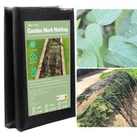 Abimars Thicker Garden Mesh Netting 66 X 33 Ultra Fine Black Plant Row Covers For Vegetables Plants Fruits Flowers Protection