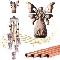 Angel Wind Chimes For Outside Religious Windchimes Angel Gifts For Women Angels Garden Decor Clearance Birthday Gift For Mom Gra