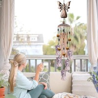 Angel Wind Chimes For Outside Religious Windchimes Angel Gifts For Women Angels Garden Decor Clearance Birthday Gift For Mom Gra