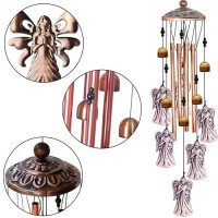 Angel Wind Chimes For Outside Religious Windchimes Angel Gifts For Women Angels Garden Decor Clearance Birthday Gift For Mom Gra