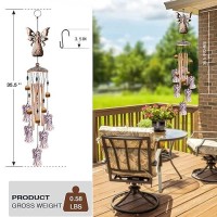 Angel Wind Chimes For Outside Religious Windchimes Angel Gifts For Women Angels Garden Decor Clearance Birthday Gift For Mom Gra