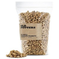 Old Potters Wildlife Inshell Peanuts For Birds Squirrels And Wildlife Usa Grown Nongmo Raw Inshell Peanuts Inshell 8 Lbs