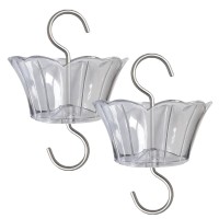 Ant Moat For Hummingbird Feeder 3 Oz X 2 Pack Clear Insect Guard With Large Capacity