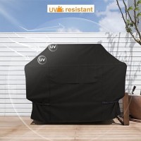 Nettypro Grill Cover Heavy Duty Waterproof 48 Inch Fadeproof Uv Resistant Barbecue Gas Grill Cover For Weber Charbroil Br