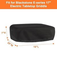 Jungda Grill Cover For Blackstone Eseries 17 Electric Tabletop Griddle With Hood Waterproof Small Tabletop Grill Cover Heavy