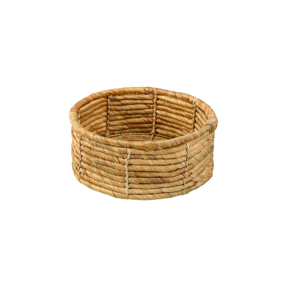 Serene Spaces Living Ecofriendly Water Hyacinth Basket Natural And Durable Multipurpose Decorative Storage Solution Potted P