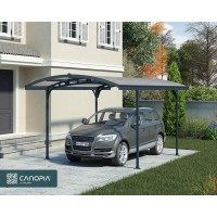 Palram Canopia Atlas 5000 10 X 16 Carport Graybronze