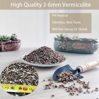 Natural Coarse Vermiculite 5Qt For Plants Organic Occurring Mineral Potting Mix Grow Medium For Potted Plants Hydroponics Terr