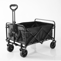 Xkzg Collapsible Folding Wagon Beach Cart Large Capacity Heavy Duty Folding Wagon Portable Collapsible Wagon For Sports Shop