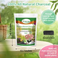 Legigo 10Qt All Natural Horticultural Charcoal Activated Hardwood Plant Charcoal For Soil Amendment Conditioning Bonsai Soil