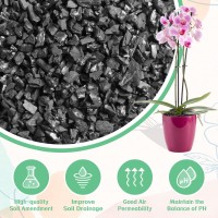 Legigo 10Qt All Natural Horticultural Charcoal Activated Hardwood Plant Charcoal For Soil Amendment Conditioning Bonsai Soil