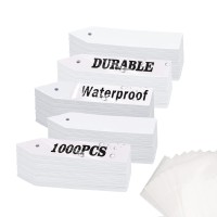 Datpuik 4 Inch 1000 Pcs Plastic Plant Labels For Seeding Plant Tags For Outdoor Garden Waterproof Garden Labels Pot Marker Gard