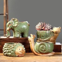 Diyomr Small Ceramic Planter Pot  4.3