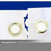 Flagburg Israel Flag 5X8 Ft Print Flag Israeli Flags With Vivid Color And Brass Grommets For Allweather Outdoor And Indoor Disp