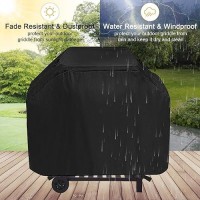 Guisong Waterproof Griddle Cover Dustproof Bbq Cover For Royal Gourmet Cd1824Ax Charcoal Grillbbq Grillbarbecue Grillsmoker