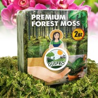 Duspro Dried Moss For Potted Plants Forest Orchid Moss For Potting Mix Sphagnum Potting Moss For Plants Indoor Real Moss Soil