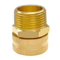 Hooshing 3Pcs Garden Hose Adapter 3/4