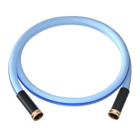 Atlantic Female To Female Heavy Duty Garden Hose 58 Inch X 6 Foot Blue Color Short Connection Leader Hose Blue 6Ft Femalefem