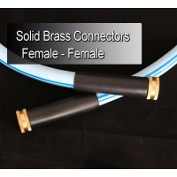 Atlantic Female To Female Heavy Duty Garden Hose 58 Inch X 6 Foot Blue Color Short Connection Leader Hose Blue 6Ft Femalefem