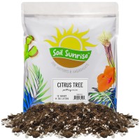 Citrus Tree Potting Soil Mix 12 Quarts Special Blend For Indoor Oranges Lemons Limes And More