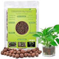 Halatool 14 Lb Organic Clay Pebbles 4Mm16Mm Leca For Plants 100 Natural Hydroton Clay Pebbles For Hydroponic Growing Gardening