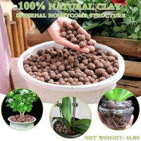 Halatool 14 Lb Organic Clay Pebbles 4Mm16Mm Leca For Plants 100 Natural Hydroton Clay Pebbles For Hydroponic Growing Gardening