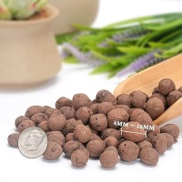 Halatool 14 Lb Organic Clay Pebbles 4Mm16Mm Leca For Plants 100 Natural Hydroton Clay Pebbles For Hydroponic Growing Gardening