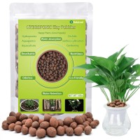 Halatool 16 Lb Organic Clay Pebbles 4Mm16Mm Leca For Plants 100 Natural Hydroton Clay Pebbles For Hydroponic Growing Gardening