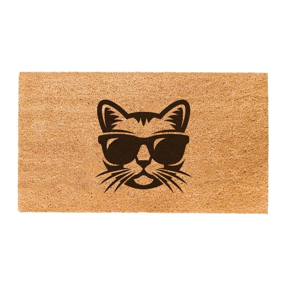 Theodore Magnus Door Mat Coir Doormat For Outdoor Entrance Durable Welcome Mat With Nonslip Backing Perfect For Front Door