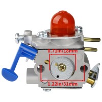 128Ld Carburetor For Husqvarna 128L 128Ldx 128R 128Rj 125R 125Rj 128C 128Cd Trimmer Edger 545081848 C1Qw40A Carb W Tune Up Kit