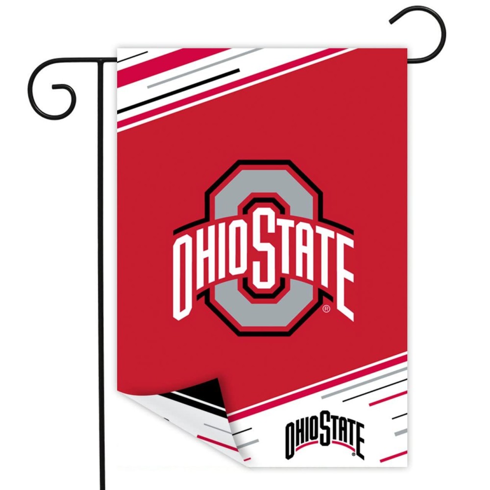 Ohio State University Ncaa Licensed Doublesided Garden Flag 12 X 18 Briarwood Lane