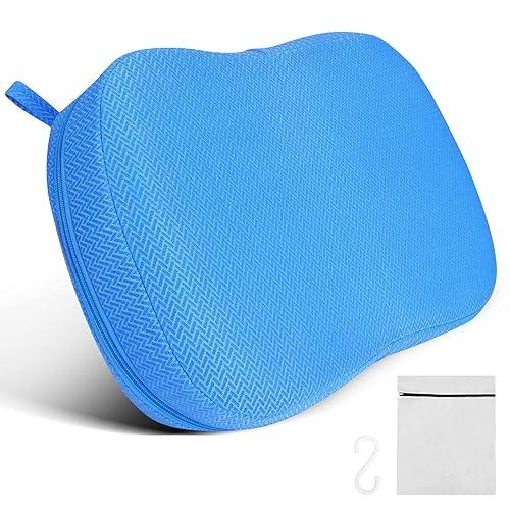 Hot Tub Booster Seat Cushion With Nonslip Micro Dot Bottom And 6 Weighted Sections Quick Dry Hot Tub Accessories For Adults A