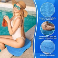 Hot Tub Booster Seat Cushion With Nonslip Micro Dot Bottom And 6 Weighted Sections Quick Dry Hot Tub Accessories For Adults A