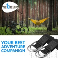 New 2024 Teceum Tree Swing Straps Hanging Kit Set Of 2 10 Ft Heavyduty Camping Hammock Straps 2 000 Lbs With Safety