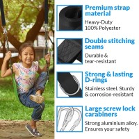 New 2024 Teceum Tree Swing Straps Hanging Kit Set Of 2 10 Ft Heavyduty Camping Hammock Straps 2 000 Lbs With Safety