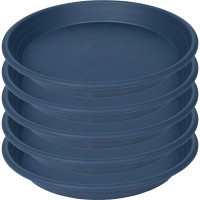 Saucerhome 5 Packs Plant Saucer Pot Tray 6 8 10 12 14 16 19 20 Inch Plastic Flower Planter Saucers And Drip Trays For Indoors Ou