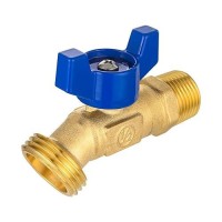 Efield (Pack Of 2) 1/4-Turn Outdoor Spigot  Sillcock Hose Bibb Valve 1/2