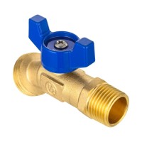 Efield 14Turn Outdoor Spigot Sillcock Hose Bibb Valve 12 Male Npt Inlet 34 Male Ght Threaded Garden Hose Outletconne