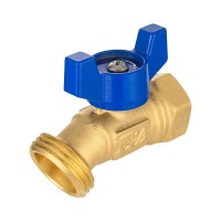 Efield 14Turn Outdoor Spigot Sillcock Hose Bibb Valve 12 Female Npt Inlet 34 Male Ght Threaded Garden Hose Outletcon