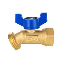 (Pack Of 2) Efield 1/4-Turn Outdoor Spigot  Sillcock Hose Bibb Valve 1/2