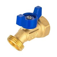 Efield (Pack Of 5) 1/4-Turn Outdoor Spigot  Sillcock Hose Bibb Valve 3/4