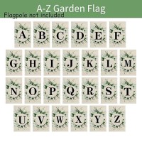 Lighted Spring Garden Flag For Outside Led Letter S Garden Flag Personalized Wreath Yard Flag Unique Family Last Name Initial