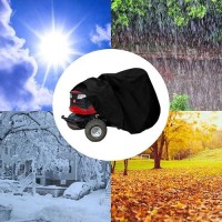 Amberr Lawn Mower Cover Riding Lawn Mower Cover For Rider Garden Tractor.Outdoor Heavy Duty Protects Against Water  Uv  Dust  Dirt  Wind.72 L X 54