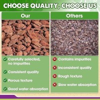 Duspro Recycle Orchid Bark Fine Orchid Bark For Plants Optimal Texture Bark For Orchids Ideal Wood Chips For Plants 4 Quarts