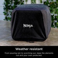 Ninja Xskocvr Premium Cover Compatible Woodfire Outdoor Oven Oo100 Series Adjustable Drawstrings Uv And Waterresistant Li